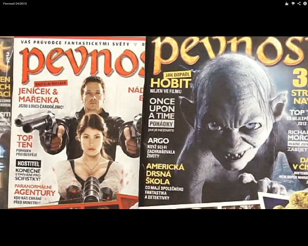 Novou Pevnost by měla propagovat videa se známými spisovateli, herci a fanoušky fantastiky.