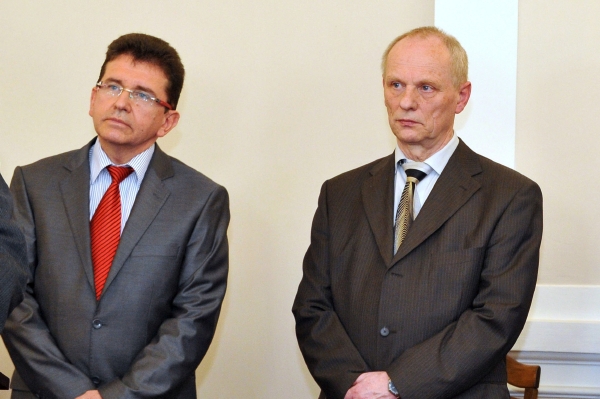Jaroslav Fenyk (vlevo) a Jan Filip.