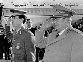 Kaddáfí a Tito roku 1969.