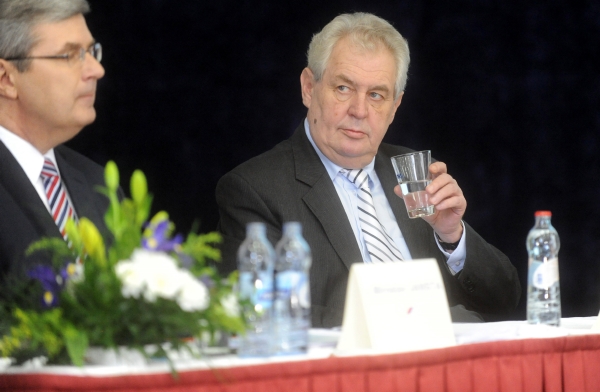 Prezident Miloš Zeman.