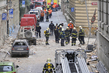 Výbuch byl podle svědků slyšet přes kilometr daleko. (Foto: ČTK)