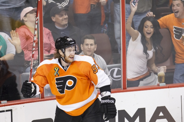 Nejproduktivnější český hráč v letošním ročníku NHL Jakub Voráček. Nejproduktivnější český hráč v letošním ročníku NHL Jakub Voráček.