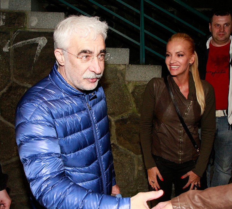 Adrian Sarbu na snímku s Darou Rolins