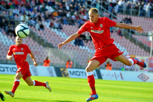 Michal Škoda gólem dvě minuty před koncem rozhodl o vítězství Brna nad Ostravou.