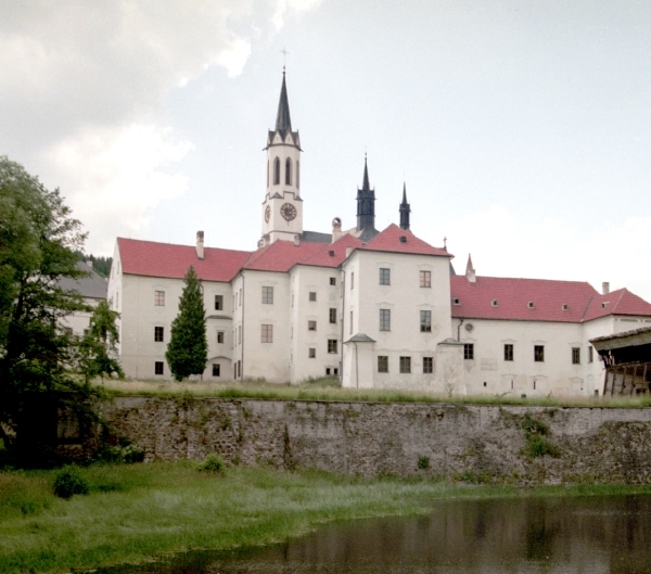 Cisterciácký klášter ve Vyšším Brodě.