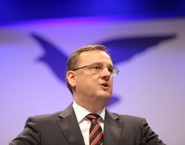 ODS již dlouho nepatří k oblíbeným stranám. Na snímku Petr Nečas.