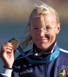 Josefa Idemová Guerriniová na OH v Sydney v roce 2000.