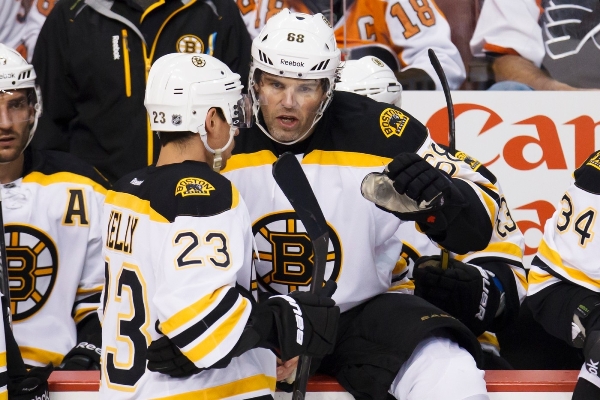 Jaromír Jágr bude s Bostonem bojovat o svůj třetí Stanley Cup.