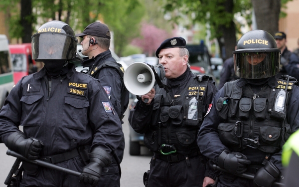 Demonstraci extremistů bude střežit sedm set policistů (ilustrační foto).