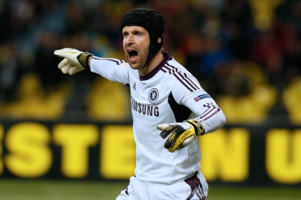 Gólman londýnské Chelsea Petr Čech.