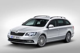 Inovovaná Škoda Superb Combi.