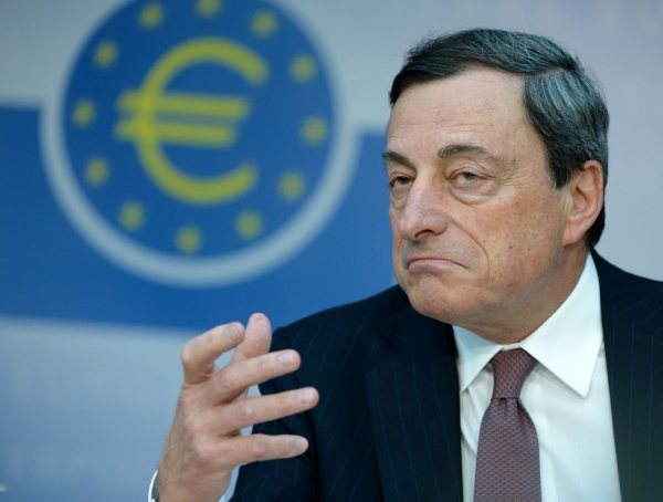 Šéf Evropské centrální banky Mario Draghi.