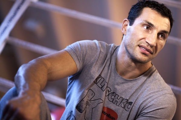 Ukrajinský boxer Vladimir Kličko. Ukrajinský boxer Vladimir Kličko.