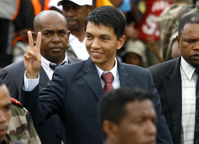 Andry Rajoelina se k moci dostal v roce 2009.