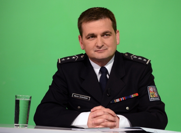Policejní prezident Martin Červíček. Policejní prezident Martin Červíček.
