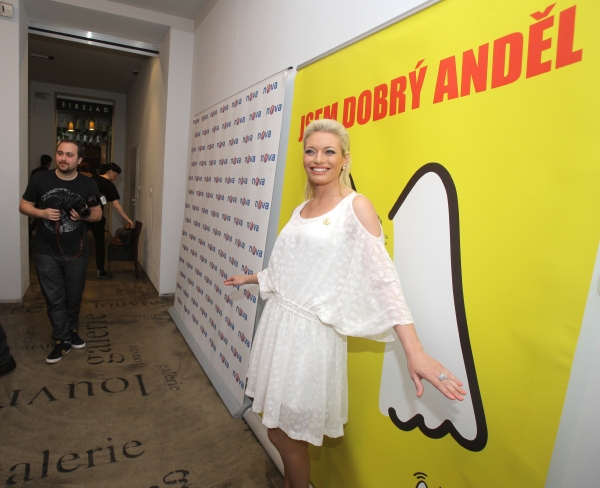 Nadaci Dobrý anděl podpořila i Lucie Borhyová.