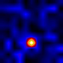 Cygnus X-1 vyfotografovaný v oblasti rentgenového záření.