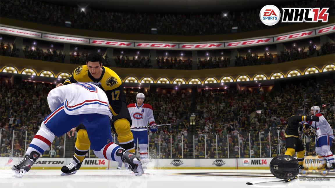 Obrázek z NHL 14.