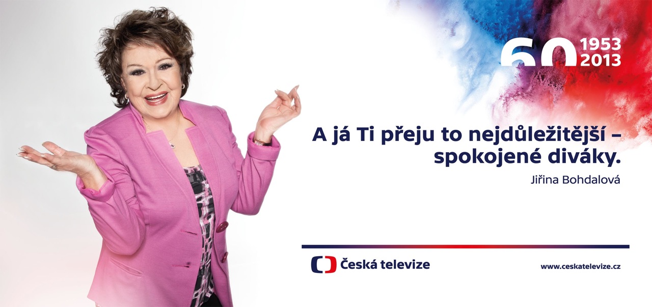 ČT nechce říct, kolik ji stála kampaň, na které jí známé osobnosti přejí k narozeninám.