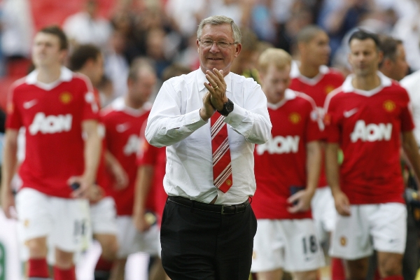 Sir Alex Ferguson strávil na lavičce Manchesteru United šestadvacet úspěšných let. 