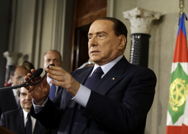 Silvio Berlusconi.
