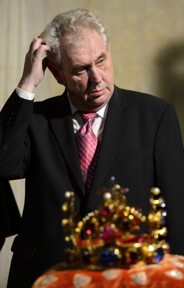 Prezident Miloš Zeman.