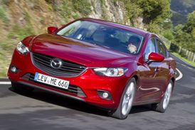 Mazda6 je skutečně designově podařeným dílkem.