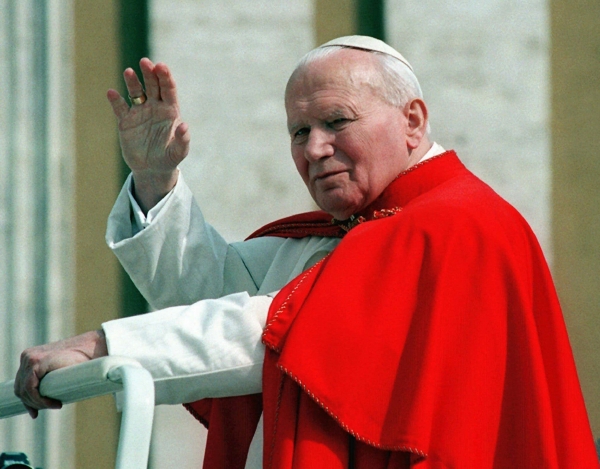 Papež Jan Pavel II., archivní foto.