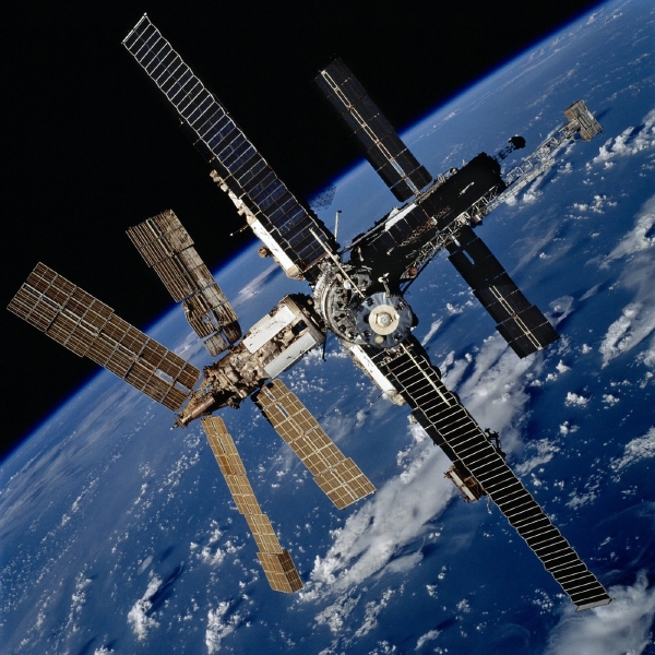 Mezinárodní vesmírná stanice (ISS).