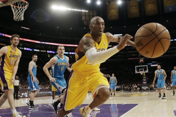 Hvězdný basketbalista Kobe Bryant.