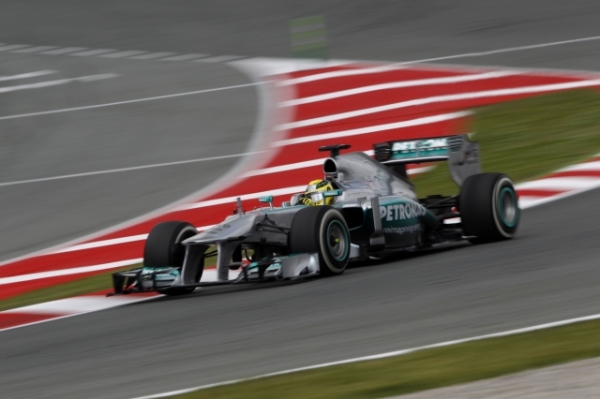 Do Velké ceny Španělska odstartuje z prvního místa Nico Rosberg.