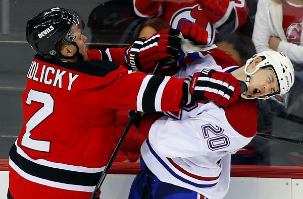 Marek Židlický hraje v NHL za New Jersey Devils, teď posílí trápící se hokejovou reprezentaci. 