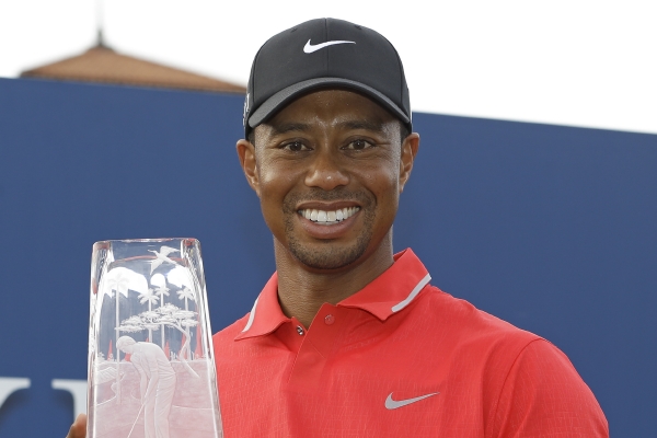 Americký golfista Tiger Woods.
