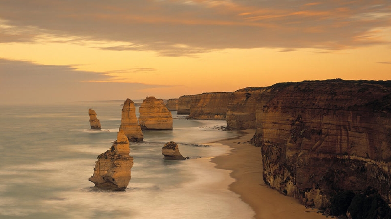 Twelwe Apostles, Austrálie. (Foto: Travelchannel.com)