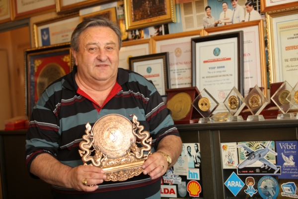 Čtyřiašedesátiletý Marcel Winter.