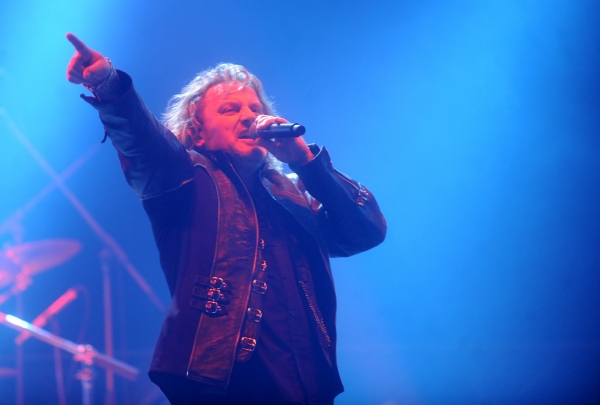 Frontman Kabátů zpěvák Josef Vojtek. 