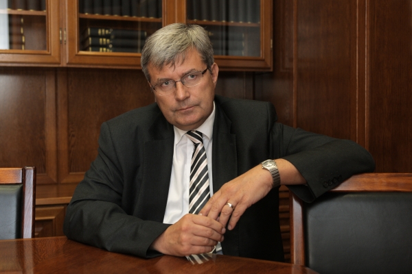 Předseda České unie sportu Miroslav Jansta.