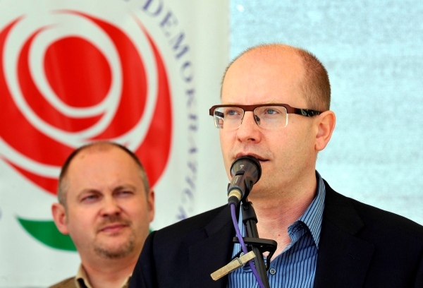 Šéf ČSSD Bohuslav Sobotka.