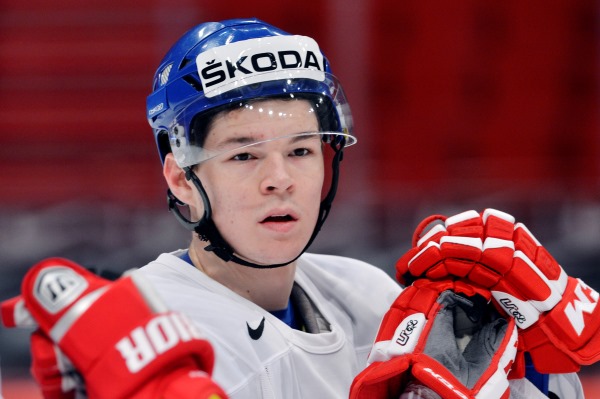 Hokejový útočník Tomáš Hertl.