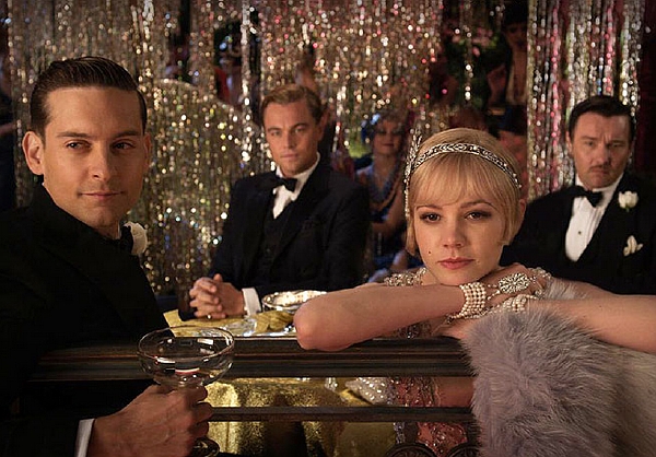 Tři největší hvězdy (zleva): Tobey Maguire, Leonardo DiCaprio a Carey Mulligan.