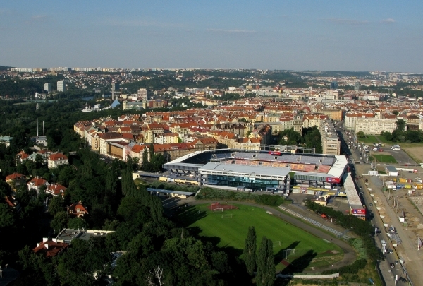 Stadion Sparty na Letné. Stadion Sparty na Letné.