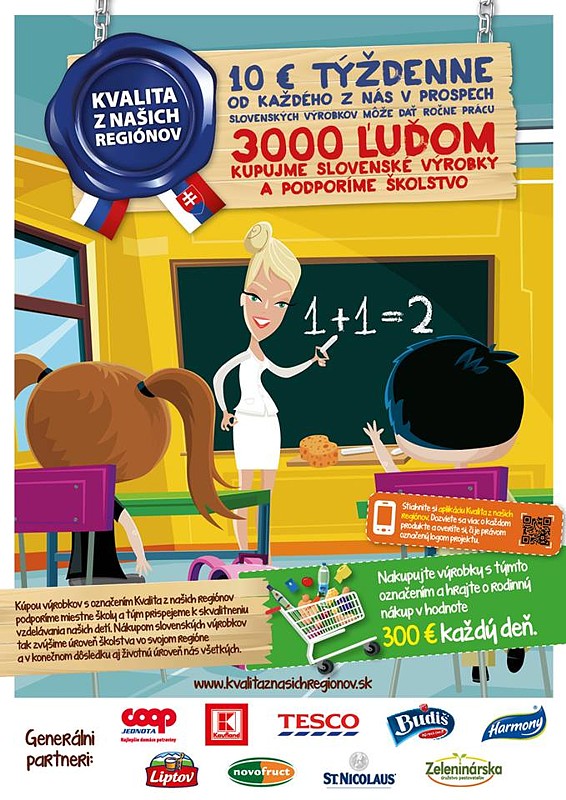 Slovensko za kvalitu potravin.