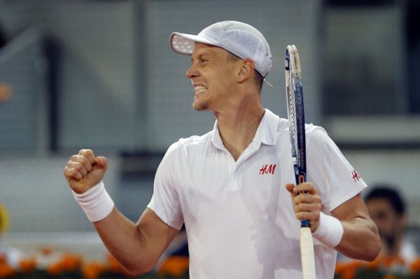 Česká tenisová jednička Tomáš Berdych.