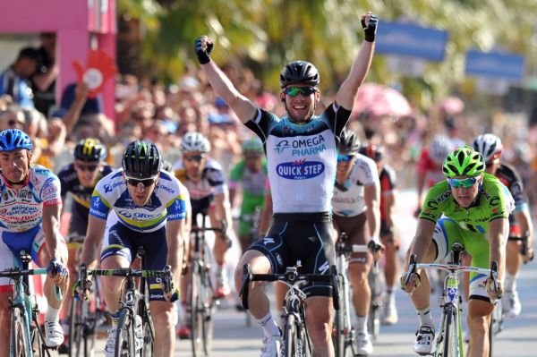 Britský cyklista Mark Cavendish.