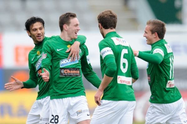 Radost fotbalistů Jablonce.