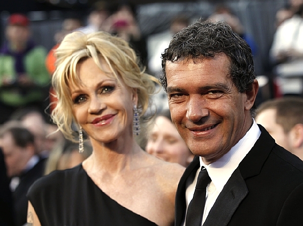 Antonio Banderas s manželkou Melanií Griffthovou.