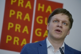 Náměstek pražského primátora Tomáš Hudeček (TOP 09).