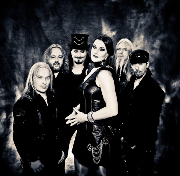 Snímek kapely Nightwish v novém složení.