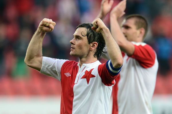 Kapitán Slavia Karol Kisel. Kapitán Slavia Karol Kisel.