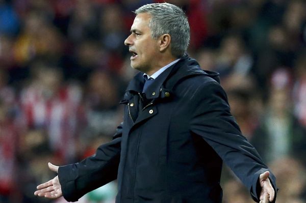 Trenér José Mourinho. 